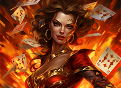 Fire & Roses Joker